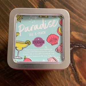 Scentsy Paradise Oil 3 pack